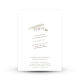 Invitation mariage personnalisée Eucalyptus, mariage végétal et kinfolk