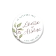 Magnet personnalisé, cadeaux d'invités mariage originaux, modèle eucalyptus