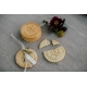 Shooting d'inspiration mariage hivernal en Alsace, sablés personnalisés