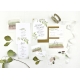 Faire-part végétal mariage Eucalyptus à l'aquarelle