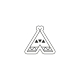 Presse à biscuits originale forme tipi anniversaire into the wood indien