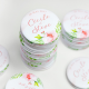 Magnet personnalisé mariage, thème fleuri pivoine, cadeaux d'invités originaux
