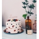 Cake topper en bois personnalisé calligraphie fine anniversaire enfant