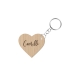 Porte-clé en bois personnalisé, cadeau original témoin de mariage