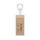 Porte-clé en bois personnalisé mariage industriel Super témoin