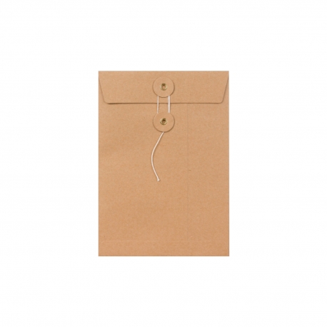 Enveloppe à rondelle kraft pour vos faire-part