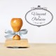 Mariage Shabby Chic, tampon personnalisé en bois