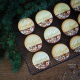 Biscuits personnalisés avec emporte-pièce calligraphie photo Ouiouiouistudio
