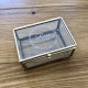 Boîte baptême pour médaille personnalisée