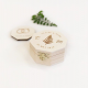 Boîte à alliances en bois personnalisée mariage forêt