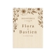 Panneau de bienvenue en bois mariage fleuri champêtre