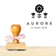 Tampon naissance personnalisé fleurs scandinaves