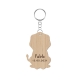 Porte-clef personnalisé en bois cadeau grand-parents