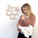 Décoration murale originale chambre enfant i love you to the moon