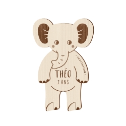 Invitation anniversaire éléphant