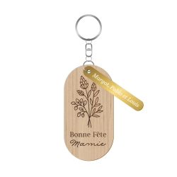 Porte-clé personnalisé bonne fête Mamie