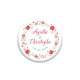 Magnet mariage personnalisé, cadeaux d'invités originaux