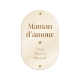 Pancarte personnalisée fête des mères, cadeau original