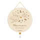 Décoration murale personnalisée famille oiseaux, cadeau fête des mères