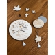 Collection Maman oiseau, miroir de poche personnalisé