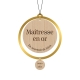 Bijou de voiture personnalisé, cadeau original maîtresse nounou