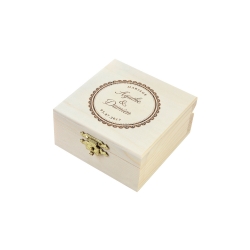 Boîte à alliances dentelle