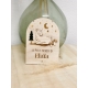 Pancarte personnalisée chambre enfant faon biche thème forêt