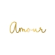 Enseigne Amour décoration murale originale