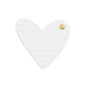 Cadeau original mamie, miroir de poche coeur personnalisable