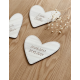 Cadeau maman original, coeur en bois dates naissance enfants