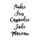 Cake topper prénom en bois anniversaire