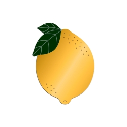 Dessous de verre citron