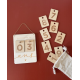 Carte étapes bébé, cadeau naissance original