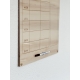 Tableau effaçable et réutilisable en bois famille parents enfants