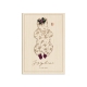 Affiche murale en bois mon poupon Marie Savart x Print Your Love