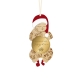Boule de Noël personnalisée poupon de Noël Marie Savart