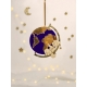 Boule de Noël personnalisée, suspension de sapin originale avec prénom