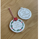 Cadeau Noël maîtresse ou nounou, kit créatif enfant