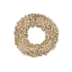 Couronne de l'Avent branches de sapin en bois, décoration de Noël