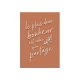 Affiche Le plus doux bonheur est celui qu'on partage, décoration murale originale
