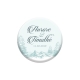 Magnet personnalisé mariage hiver cadeaux d'invités originaux