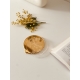 Miroir de poche personnalisé mimosa, cadeau grand-mère