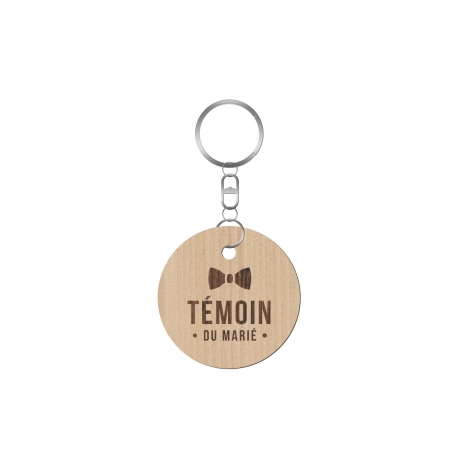 Porte-clé témoin du marié cadeau original mariage