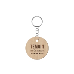Porte-clé témoin de la mariée mariage cadeau