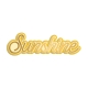 Enseigne murale originale mot Sunshine
