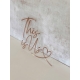 Enseigne style néon miroir rose gold This Is Us