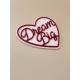 Enseigne murale originale coeur Dream Big