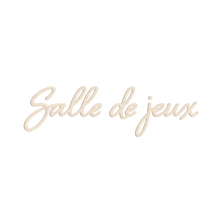 Enseigne murale en bois citation sur-mesure