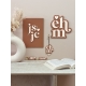 Affiche terracotta à personnaliser, cadeau fête des mères