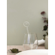 Marque-place personnalisé original, mouillettes blossom transparente